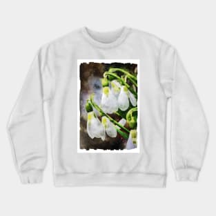 Snowdrops 6 Crewneck Sweatshirt